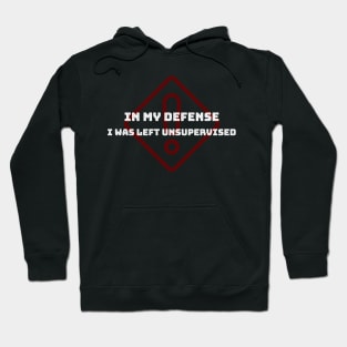 In My defense Hoodie